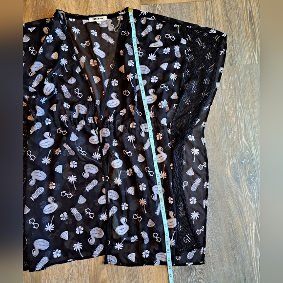 Miken Sheer Swim Cover Up - Picture 8 of 8